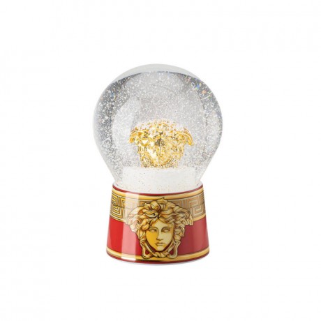 Rosenthal meets Versace Rosenthal Versace Medusa Amplified - Golden Coin Schneekugel h: 12 cm Rosenthal Versace Medusa Amplified - Снежный шар Golden Coin, высота: 12 см