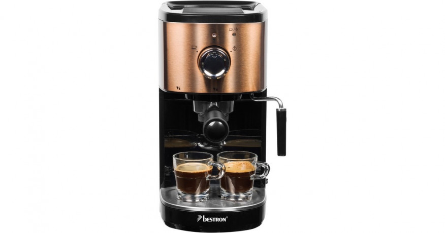 Bestron Bestron AES1000CO, Espressomaschine kupfer/schwarz kupfer, schwarz Bestron AES1000CO, эспрессо-машина медный/черный