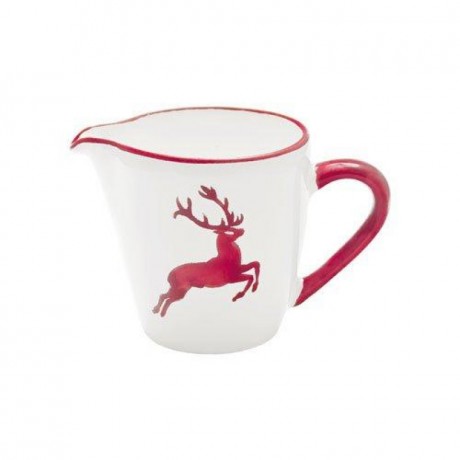 Gmundner Keramik Gmundner Keramik Rubinroter Hirsch Milchgiesser Gourmet 0,2 L / h: 8,1 cm Gmundner Ceramics Ruby Red Deer Milk Pourmet 0,2 л / высота: 8,1 см