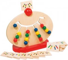 goki Farbsortierbrett\/Motorikfacher oval Доска для сортировки цветов/овальное отделение для моторики