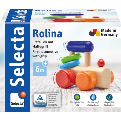 Selecta Greifling meine erste Lok  Rolina Игрушка-клатч мой первый паровозик Ролина