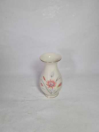 Ваза винтажная Royal Bavaria с цветочным декором, фарфор, 16.5 см, Германия, 1960-70гг.
