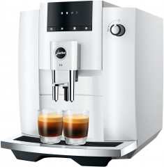 JURA JURA Kaffeevollautomat 15433 E4 Piano White (EA)  Полностью автоматическая кофемашина JURA 15433 E4 Piano White (EA)