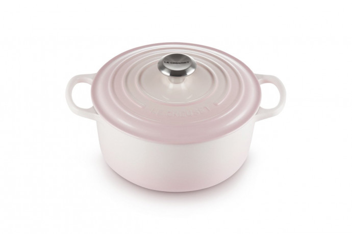 Le Creuset LE CREUSET Br\u00e4ter rund 24cm SIGNATURE rosa LE CREUSET Br>4ter круглый 24см SIGNATURE