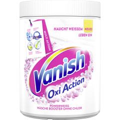 Vanish Oxi Action Fleckenentferner Pulver Powerweiss, ВАНИШ Порошковый пятновыводитель для белых тканей, 550 г
