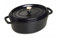 Staub Staub Br\u00e4ter Cocotte 29cm oval  schwarz Staub Br&amp;gt;4ter Кокотка 29см овал