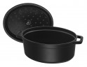 Staub Staub Br\u00e4ter Cocotte 29cm oval  schwarz Staub Br>4ter Кокотка 29см овал
