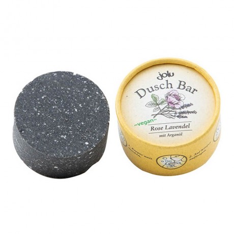 jolu Naturkosmetik Dusch Bar Rose-Lavendel 100g  Бар для душа Роза-Лаванда 100г