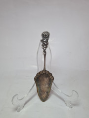 Лопатка для торта с ручкой в виде розы, 20 см, Германия, 1920-30гг.