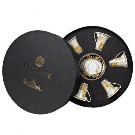 Rosenthal meets Versace Rosenthal Versace Prestige Gala Espresso-/Mokkatassen 0,09 L Set 6-tlg. Чашки Rosenthal Versace Prestige Gala для эспрессо/мокко 0,09 л набор из 6 шт.