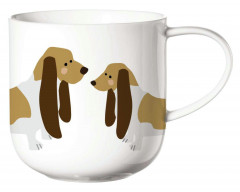 ASA Selection ASA SELECTION Henkelbecher Hund Weiss ASA SELECTION ручка для кружки собака