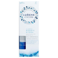 Lumene  Nordic Hydra [LAHDE] Moisturizing Prebiotic Oil-Cocktail  Nordic Hydra [LAHDE] Коктейль с увлажняющим пребиотическим маслом