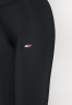 Tommy Hilfiger ESSENTIALS LEGGING 7/8 Leggings black ESSENTIALS ЛЕГГИНСЫ 7/8 Леггинсы черный