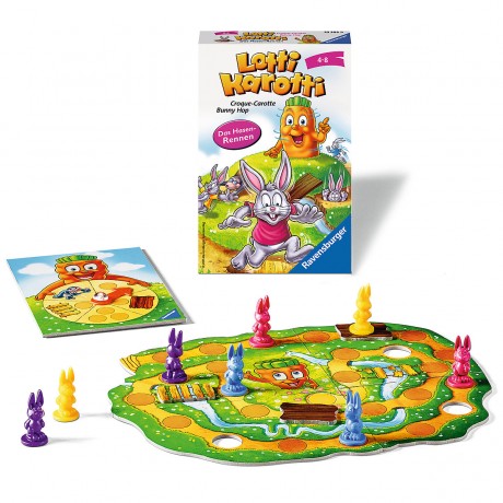 Ravensburger Mitbringspiel Lotti Karotti Возьмите с собой игру Лотти Каротти