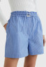 Tommy Hilfiger RELAXED FIT  Shorts fine stp   blue РЕЛАКСИРОВАННЫЙ КОРОНОК Шорты прекрасный стп синий