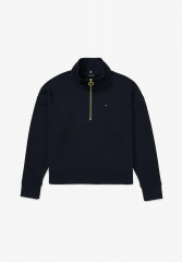 Tommy Hilfiger ADAPTIVE QUARTER-ZIP  Sweatshirt desert sky ADAPTIVE QUARTER ZIP Толстовка небо пустыни