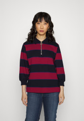 Tommy Hilfiger HALF ZIP RUGBY Sweatshirt dark blue ПОЛУМОЛНИЯ РЕГБИ Толстовка темно-синий