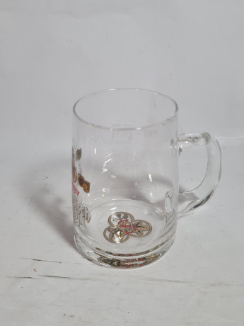 Немецкие пивные бокалы винтажные Sahm / Moninger, в заводской упаковке, 6 шт., 0.3 л, 11 см, Германия, 1980-90гг.