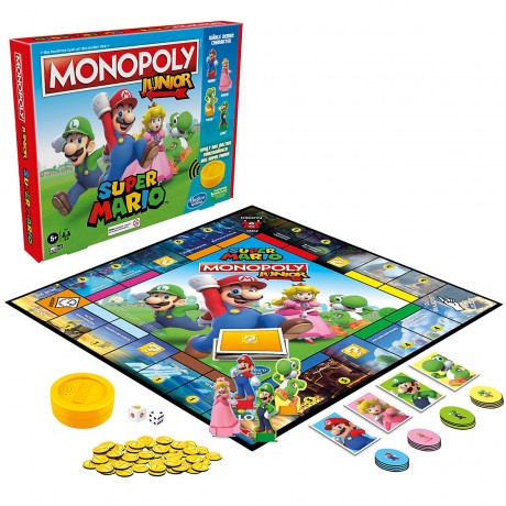 Hasbro Monopoly Junior Super Mario Edition Монополия Джуниор Супер Марио Издание