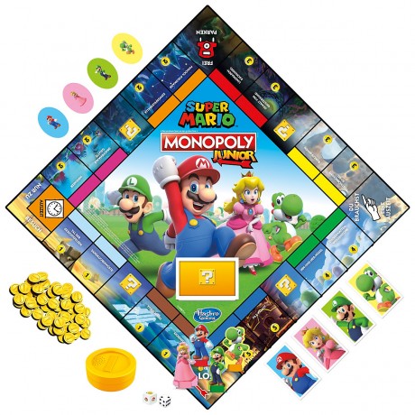 Hasbro Monopoly Junior Super Mario Edition Монополия Джуниор Супер Марио Издание