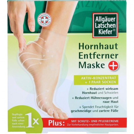 Allgauer Latschenkiefer ALLGAUER LATSCHENK. Hornhaut Entferner Maske plus  АЛЬГАУ ЛАЧЕНК. Маска для удаления мозолей плюс