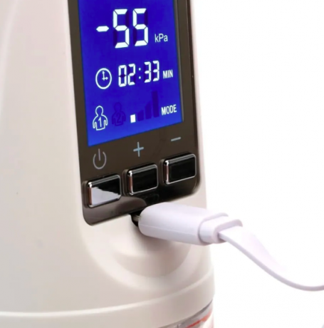 Free Space Вакуумная помпа для увеличения пениса автоматическая аккумуляторная c USB-зарядкой и жк цифровым-дисплеем