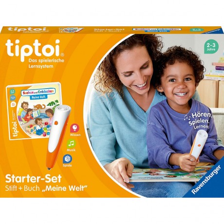 Ravensburger tiptoi Starter-Set: Stift und Bilderbuch Meine Welt Стартовый набор tiptoi: ручка и книжка с картинками My World