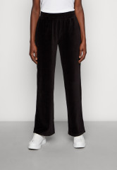 Tommy Hilfiger WIDE LEG PANTS Tracksuit bottoms black ШИРОКИЕ БРЮКИ Спортивные штаны черный