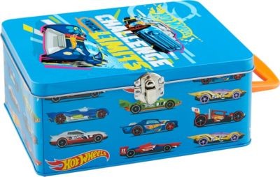 klein Hot Wheels Autosammlerkoffer aus Metall Металлический коллекционный автомобиль Hot Wheels