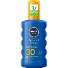 Nivea Schutz &amp; Pflege Sonnenspray LF 30  Защита и уход солнцезащитный спрей LF 30