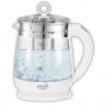 Adler Adler Wasserkocher AD 1299 Glas Wasserkocher 1,5 L 2200 W mit Teesieb und Temperatur-Rege  Чайник Adler AD 1299 стеклянный чайник 1,5 л 2200 Вт с ситечком и регулятором температуры