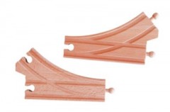 Woodyland Holzspielzeug Eisenbahn-Set 13tlg. Деревянный игрушечный поезд, набор из 13 предметов.