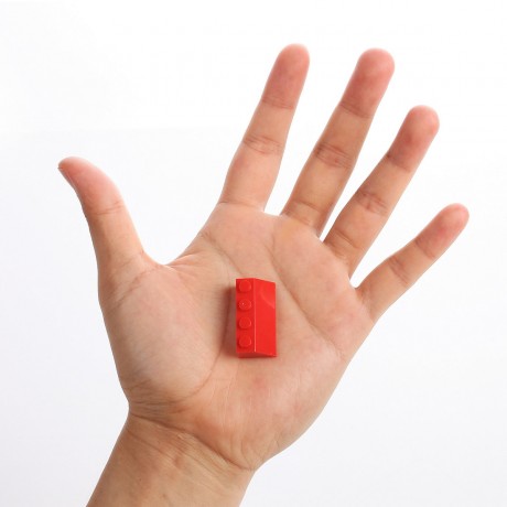 Katara 100 rote Bausteine in Dachform 100 красных строительных блоков в форме крыши