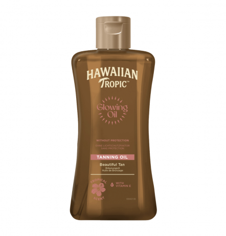 Hawaiian Tropic Glowing Oil Масло для красивого загара, с витамином Е, 200мл