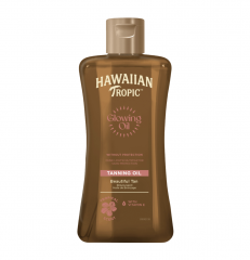 Hawaiian Tropic Glowing Oil Масло для красивого загара, с витамином Е, 200мл
