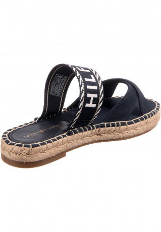 Tommy Hilfiger PANTOLETTEN Mules dunkelblau СЛАЙДЫ Мюли темно-синий