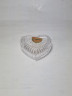 Шкатулка винтажная Joska Waldglashutte Bodenmais в виде сердца, хрусталь, 7 x 6 x 2,5 см, Германия, 1960-70гг.