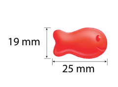 Moller's Omega-3 Gelee Erdbeere, Фруктовые жевательные мармеладки с рыбьим жиром из экологически чистой дикой рыбы, клубничный вкус, для детей с 3ех лет, 36 шт