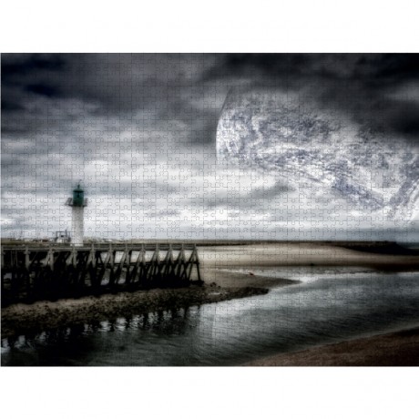 CALVENDO Puzzle CALVENDO Puzzle Mondlicht Пазл CALVENDO Пазл лунный свет