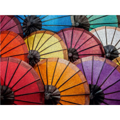 CALVENDO Puzzle CALVENDO Puzzle Sonnenschirme in Sudostasien Пазл CALVENDO Puzzle Parasols в Юго-Восточной Азии
