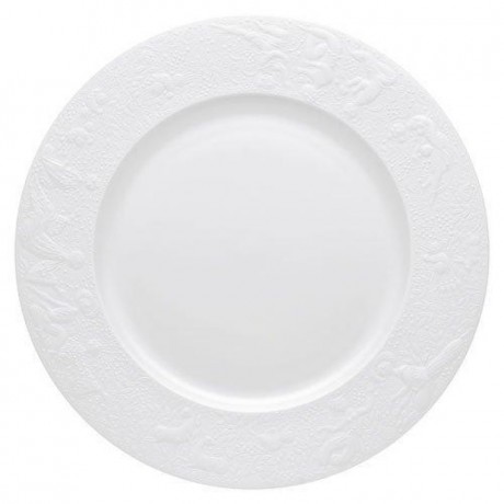 Rosenthal studio-line Rosenthal studio-line Zauberflote Weiss Platte rund 32 cm Rosenthal studio-line волшебная флейта белая тарелка около 32 см