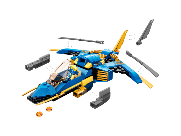 Lego Jays Donner-Jet EVO Джея Thunder Jet EVO