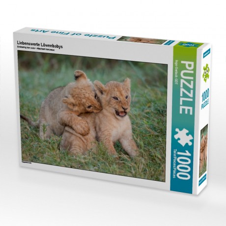 CALVENDO Puzzle CALVENDO Puzzle Liebenswerte Lowenbabys Пазл CALVENDO Puzzle Очаровательные львята