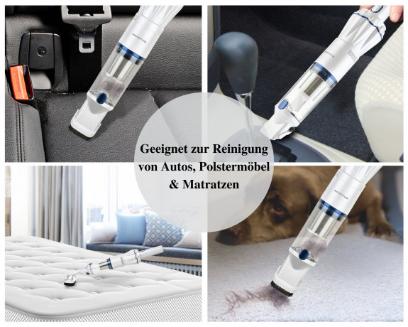 Genius Genius Akku-Handstaubsauger Invictus One 1.0, 90,00 W, beutellos, Handstaubsauger 9-tlg beutellos  kabellos Anthrazit Беспроводной ручной пылесос Genius Invictus One 1.0, 90.00 Вт, без мешка, ручной пылесос, 9 предметов без мешка, беспроводной