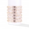 Silke London Coco SILKE Hair Ties Champagne Коко Резинки для волос SILKE