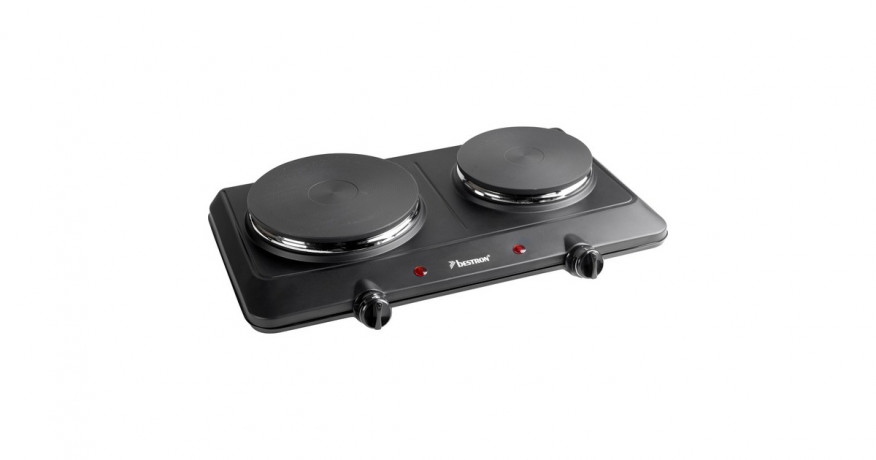 Bestron Bestron Doppelkochplatte AHP250D schwarz schwarz Двойная конфорка Bestron AHP250D черная