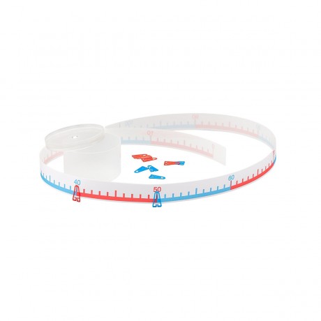 Wissner aktiv lernen Zahlenstrahl 100er-Rechenband 1m lang Номер строки 100 расчетная лента длиной 1м