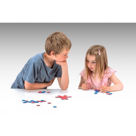 Wissner aktiv lernen Wendeplattchen rot\/blau (400 Stuck) Вертушки красные/синие (400 шт.)