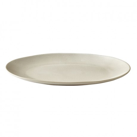 Bitz Bitz Gastro matte cream Grillteller oval 30x22,5 cm Тарелка-гриль Bitz Gastro матовая кремовая овальная 30x22,5 см
