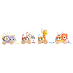 Small Foot Ziehtiere mit Motorikschleife Тяговые животные с моторной петлей